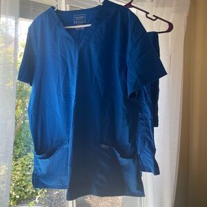 Cherokee Royal Blue scrubs